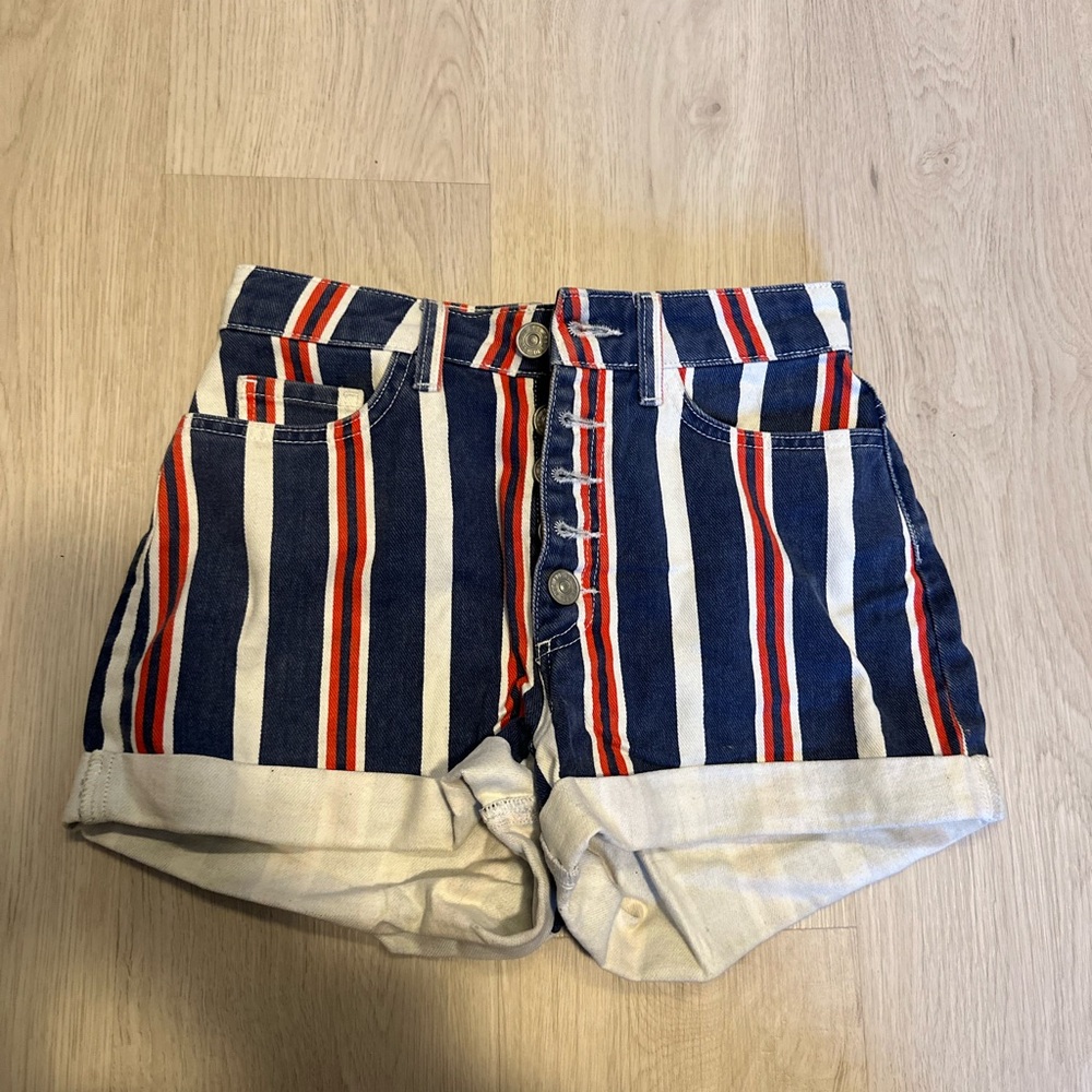 Retro striped shorts BDG